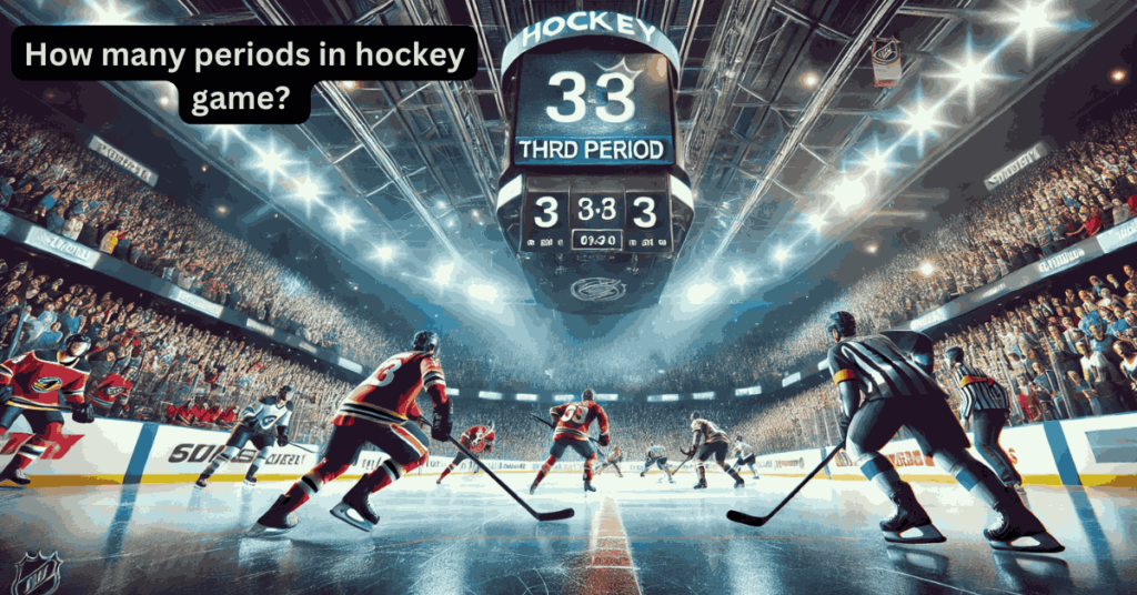 How many periods in hockey game?